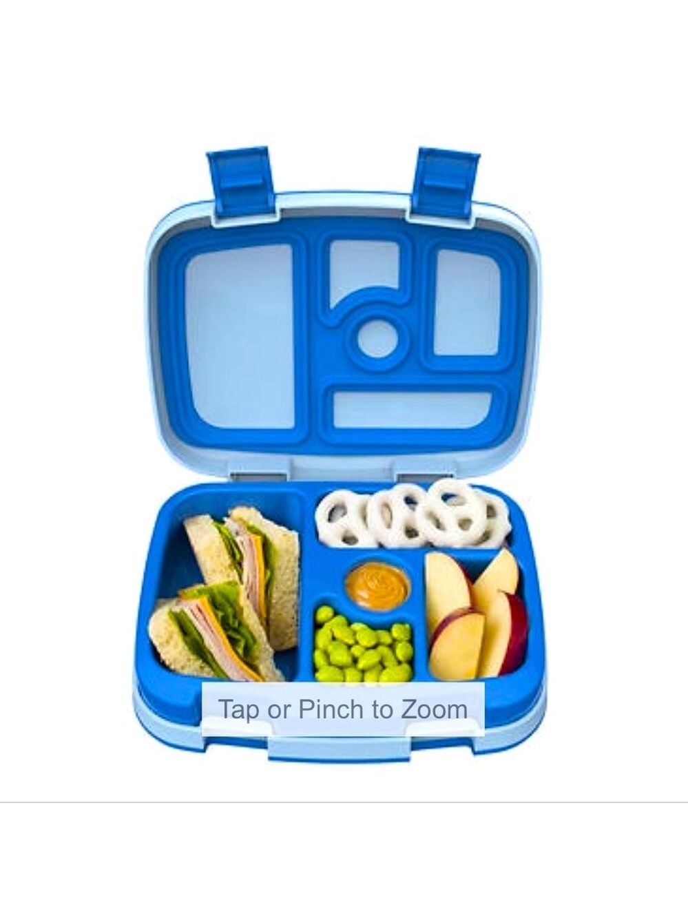NWT Bentgo Kids Lunch Box Container Blue